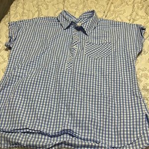 Vineyard Vines gingham top